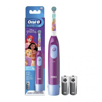 Oral-B 兒童電動牙刷 (Disney PRINCESS 公主) \\迪士尼圖案為孩子增添刷牙的樂趣，同時徹底清潔牙齒//